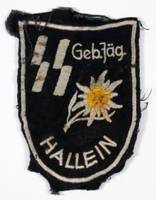 SS GEBIRGSJAGER HALLEIN CLOTH PATCH