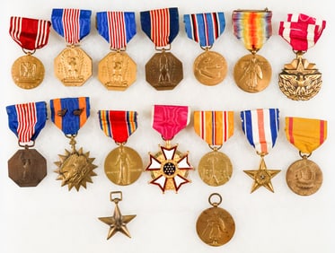 AMERICAN MILITARY MEDALS (16)