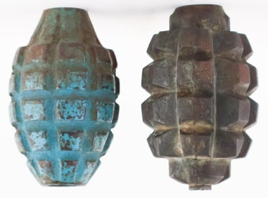 EARLY FRAGMENTATION GRENADES (2)
