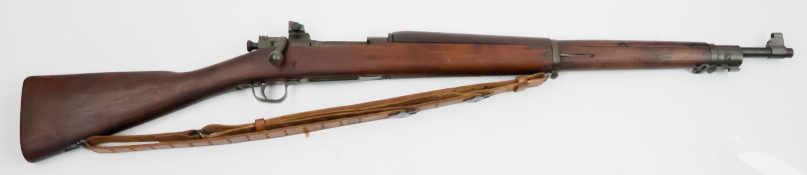 WORLD WAR II U.S. REMINGTON SPRINGFIELD 1903A3: U.S. Model 1903A3 Bolt Action Infantry Rifle manufactured by Remington Arms in late 1942. Although being officially replaced by the M1 Garand in 1936, this model was put into production again with the