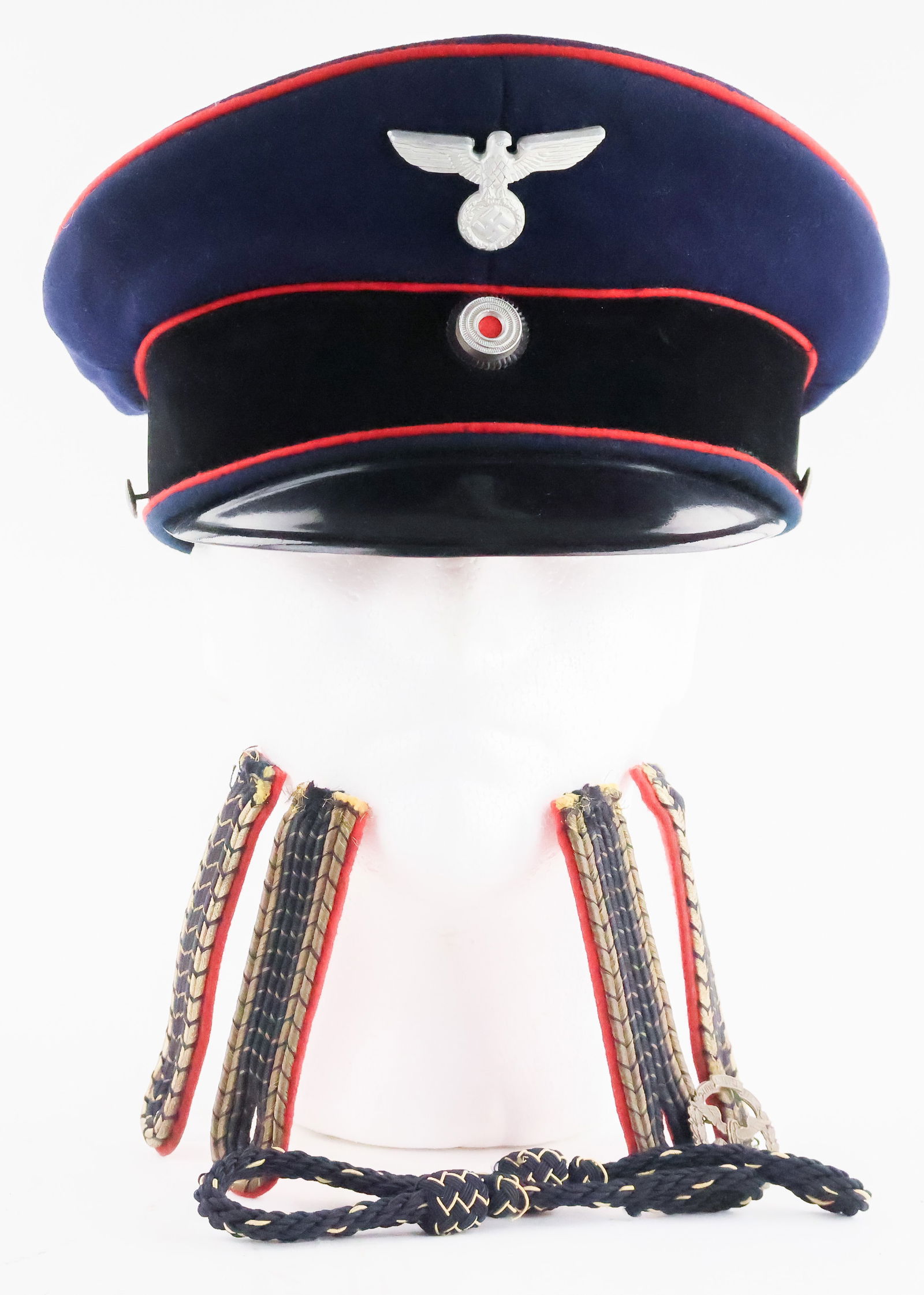 REICHSBAHN VISOR CAP AND INSIGNIA (1 of 11)