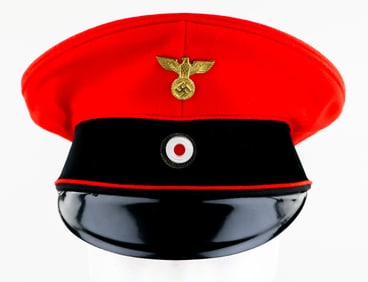 GERMAN REICHSBAHN CONDUCTOR'S VISOR CAP
