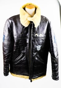 CAPTURED AND REPURPOSED R.A.F. BOMBER JACKET