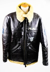 CAPTURED AND REPURPOSED R.A.F. BOMBER JACKET