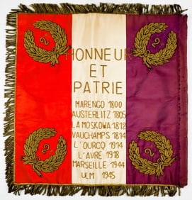FRENCH 2ND CUIRASSIER REGIMENT BANNER