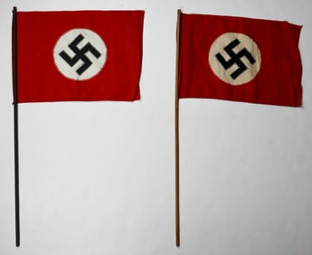 AMERICAN BUND SWASTIKA FLAGS (2)