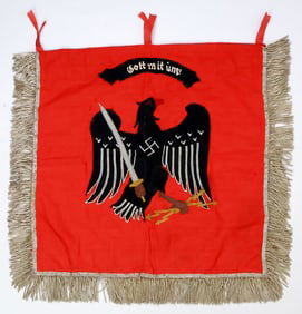 NAZI POLICE TRUMPET BANNER