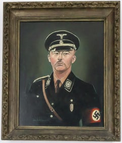OIL PAINTING OF HEINRICH HIMMLER