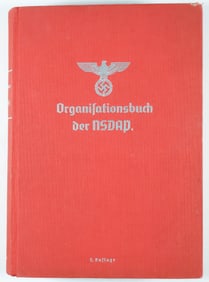 ‘ORGANISATIONSBUCH DER NSDAP’ HANDBOOK