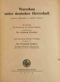 ‘WARCHAU UNTER DEUTSCHER HERRSCHAFT’