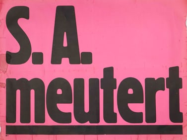 1934 ANTI-S.A. POSTER