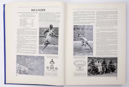 1936 OLYMPICS CIGARETTE PHOTO BOOKS (2)