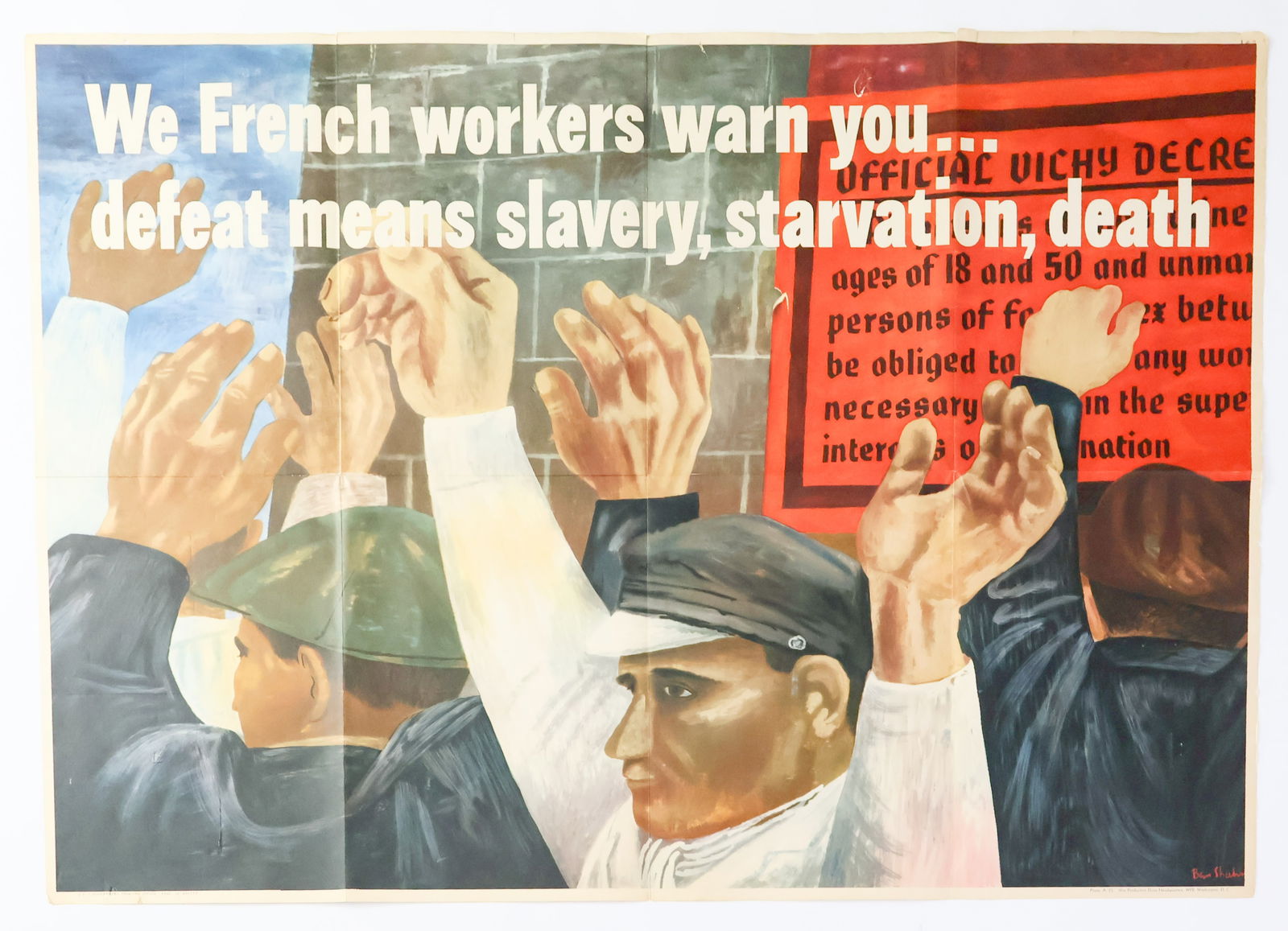 AMERICAN PROPAGANDA POSTER (1 of 2)
