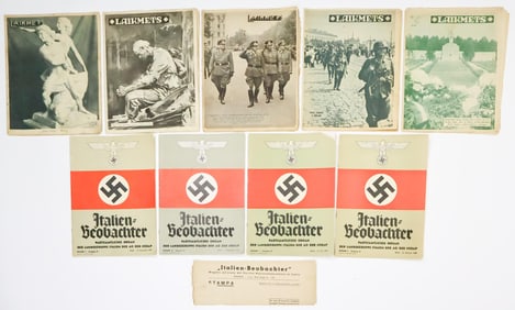 GERMAN FOREIGN PROPAGANDA MAGAZINES (9)