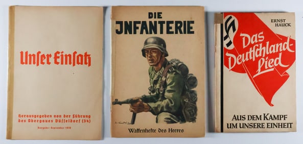 GERMAN PROPAGANDA PAMPHLETS (3)