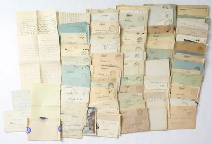 GERMAN SOLDIERS' LETTER GROUPING