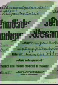 KDP MEETING BROADSIDE