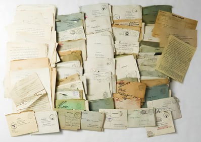 LUFTWAFFE AIR INTELLIGENCE SOLDIER'S CORRESPONDENCE