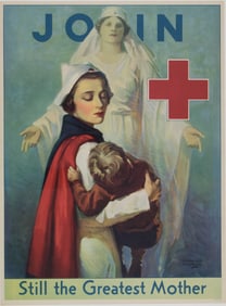 RED CROSS PROPAGANDA POSTERS (2)