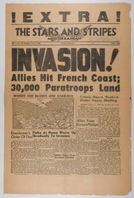 THE STARS AND STRIPES D-DAY ISSUE