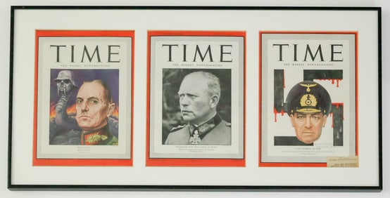 (TIME MAGAZINE) AXIS MILITARY LEADERS (3)