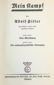 WEDDING EDITION OF 'MEIN KAMPF'