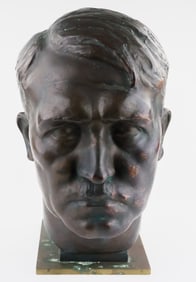 H. M. LEY BRONZE BUST OF ADOLF HITLER