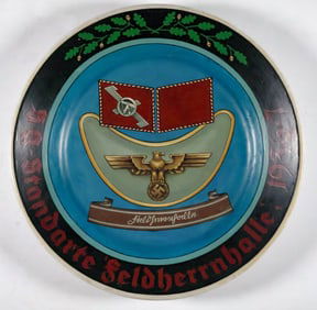 S.A. FELDHERRNHALLE PRESENTATION PLATE, POSSIBLY FROM GORING
