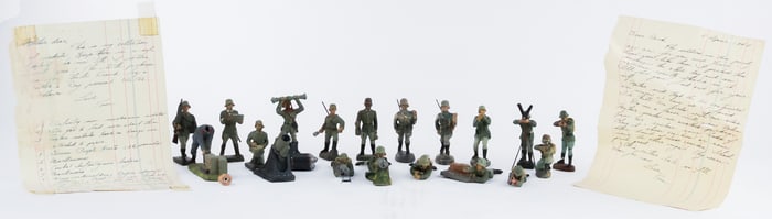 'ELASTOLIN' GERMAN SOLDIERS (17)