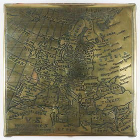 ‘BATTLEFIELDS OF EUROPE’ RELIC CIGAR BOX