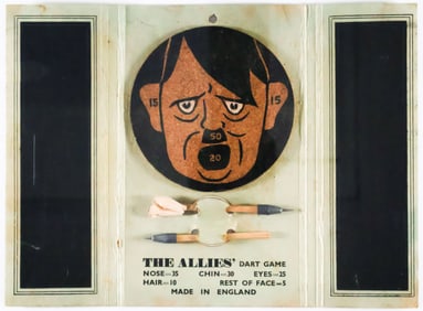 ‘THE ALLIES’ ANTI-HITLER DART GAME