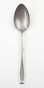 3RD SS DIV. 'TOTENKOPF' ALUMINUM SERVING SPOON