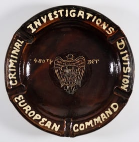 480TH DET., CRIMINAL INVESTIGATIONS DIV., EUROPE ASHTRAY