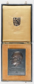 ADOLF HITLER PRESENTATION PLAQUE