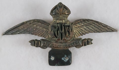 BRONZE R.A.F. CAR EMBLEM