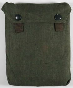 GERMAN WORLD WAR II GAS CAPE AND BAG