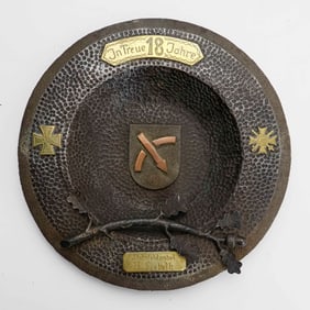 GERMAN WORLD WAR II LONG SERVICE PLAQUE