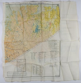 R.A.F. ESCAPE MAP