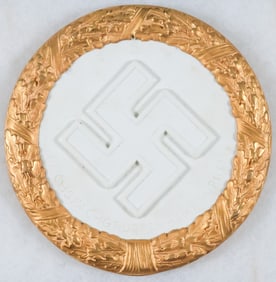 R.D.K. GILT-EDGED PORCELAIN HONOR AWARD