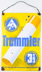 S.A. CIGARETTE ADVERTISING SIGN