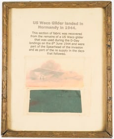 SECTION OF WACO GLIDER WHICH LANDED AT NORMANDY
