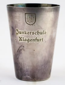 SILVER SS ENGRAVED ‘JUNKERSCHULE’ CUP