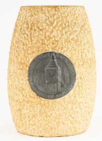 STONE VASE MADE FROM A BOMBED SECTION OF THE HOUSES OF PARLIAMENT