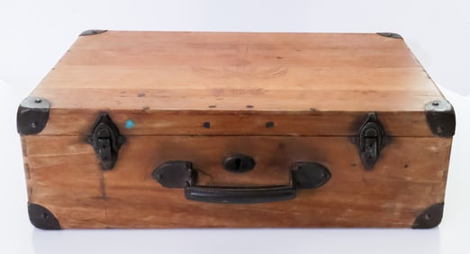 WOODEN AFRIKA KORPS SUITCASE
