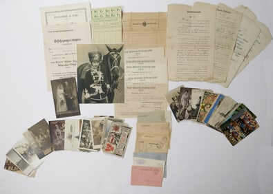 GERMAN WORLD WAR I ERA PHOTOS, POSTCARDS AND MORE (40)