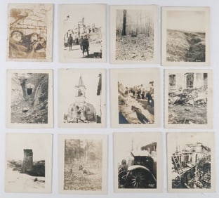 WORLD WAR I COMBAT PHOTOGRAPHS (120)
