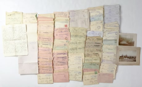 ENORMOUS WWI AUSTRIAN SOLDIER'S LETTER GROUPING (1,500+)
