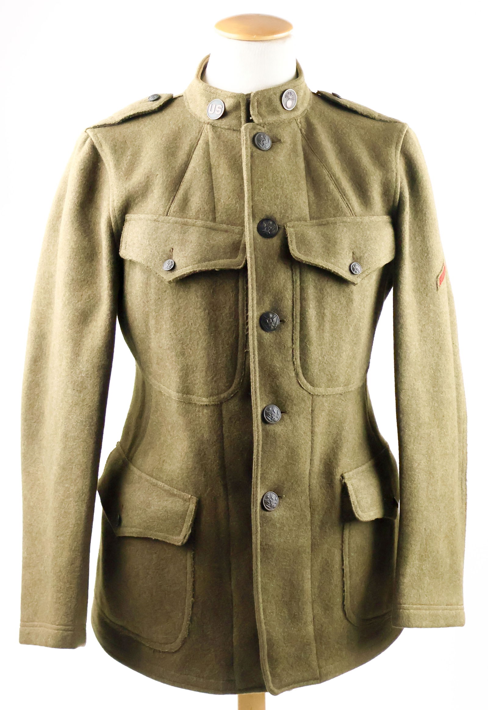 WORLD WAR I U.S. COMBAT TUNICS (2) (1 of 15)