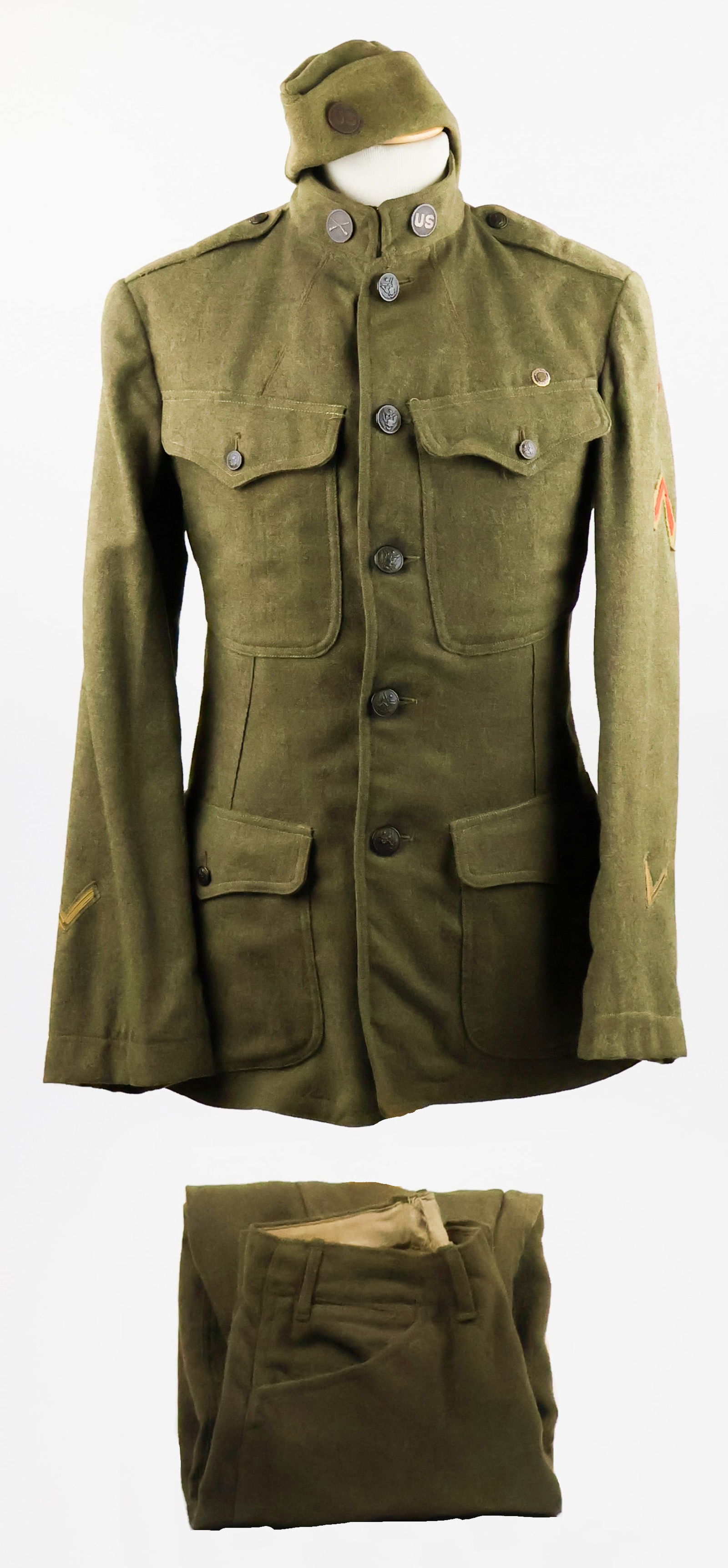 WORLD WAR I U.S. INFANTRY UNIFORM (1 of 9)