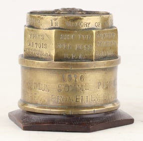 WORLD WAR I ROYAL ARMY WAGONEERS WHEEL NUT